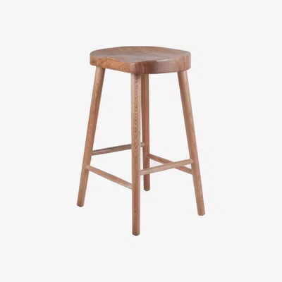Barker and Stonehouse Colmar Stool 39x40x65cm, Ash Wood | Barker & Stonehouse