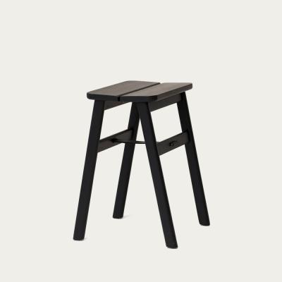 Bombinate.com Black-stained Oak Angle Stool