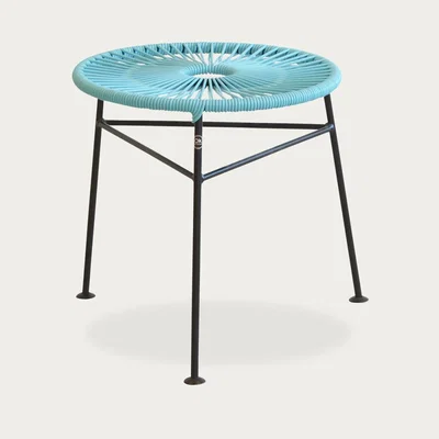 Bombinate.com Light Blue Centro Stool