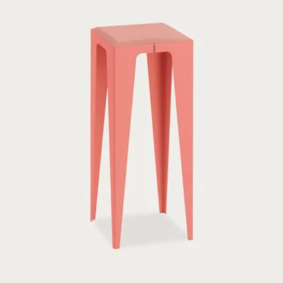 Bombinate.com Kalypso Tall Red Chamfer Stool
