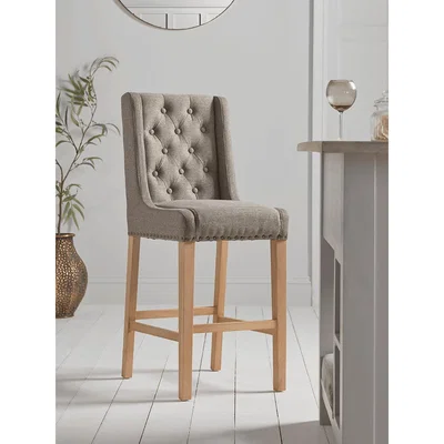 Cox and Cox NEW Button Back Counter Stool