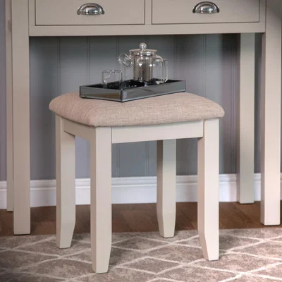 Chiltern Oak Furniture Chester Stone Painted Dressing Stool