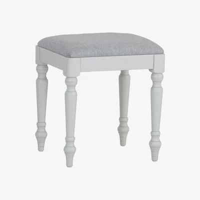 Chiltern Oak Furniture Ashbourne Grey Painted Dressing Stool