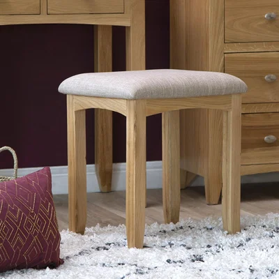 Chiltern Oak Furniture Gloucester Oak Dressing Stool