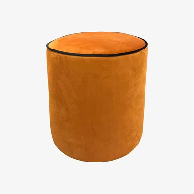 Cuckooland Culinary Concepts Piper Velvet Stool with Piping -