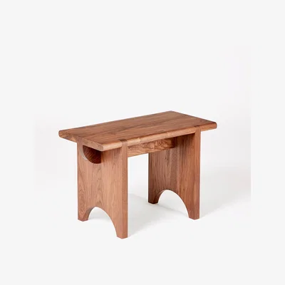 The Conran Shop Brethren Stool Solid Walnut