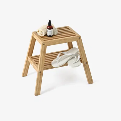 The Conran Shop Slatted Stool Bamboo