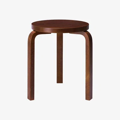 The Conran Shop Stool 60 in Walnut Stained Birch