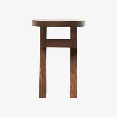 The Conran Shop 770 Commune Stool in Danish Oiled Walnut