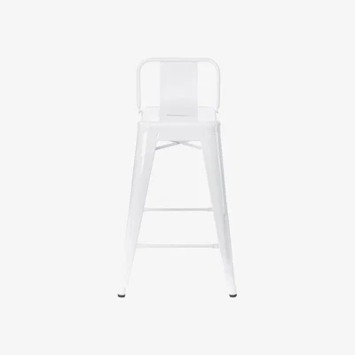 The Conran Shop Low Back Stool White