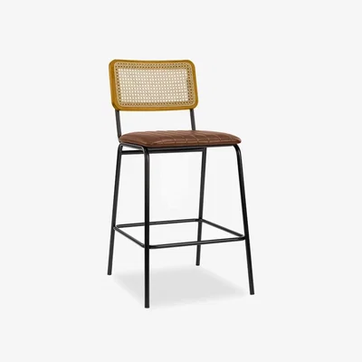 Cult Furniture £30  Off  Willis Kitchen Stool, Vintage Tan