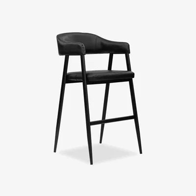 Cult Furniture £10  Off  Presley Kitchen Stool, Vintage Black