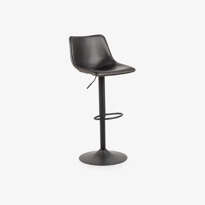 Cult Furniture Oregon Adjustable Stool, Black