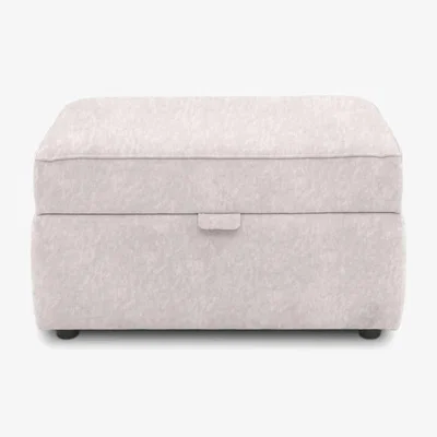 Furniture Village Boutique Collection - Blenheim Small Storage Stool - Savoy Ivory