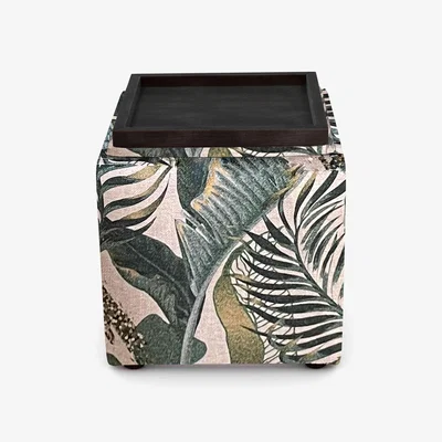 Furniture Village The Lounge Co. - Bronwyn Storage Cube Tray Stool Wt