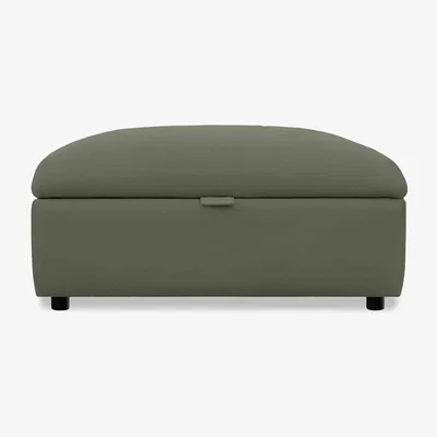 Furniture Village Parker Knoll - Hudson 23 Leather Storage Stool