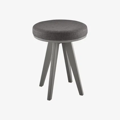 Furniture Village Elara Dressing Table Stool - Grey