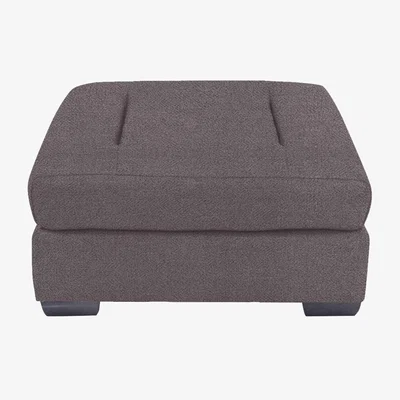 Furniture Village Xavier Fabric Stool - Iron