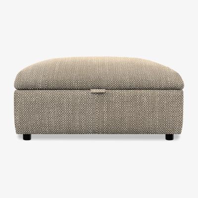Furniture Village Parker Knoll - Hudson 23 Fabric Storage Stool - Metric Sable