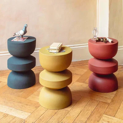 Graham & Green Graham and Green Green Metal Drum Stool