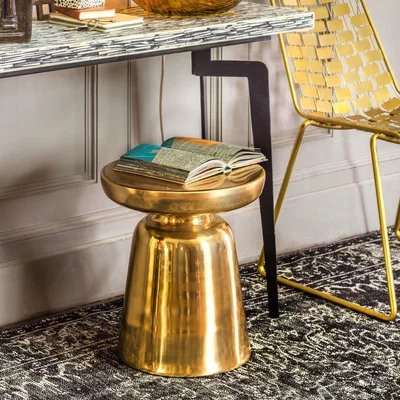 Graham & Green Rengo Gold Stool