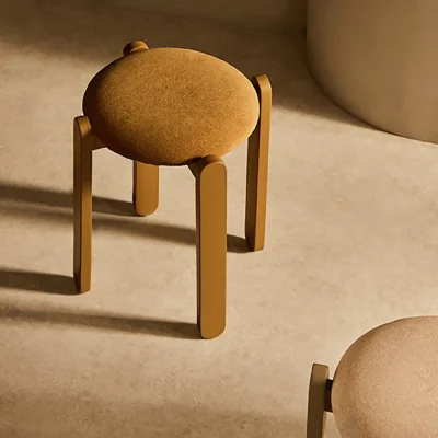 Habitat Habitat Sami Stacking Stool - Mustard