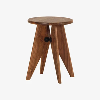 Heal's Vitra Tabouret Solvay Stool Natural Oak - Heal's UK Furniture