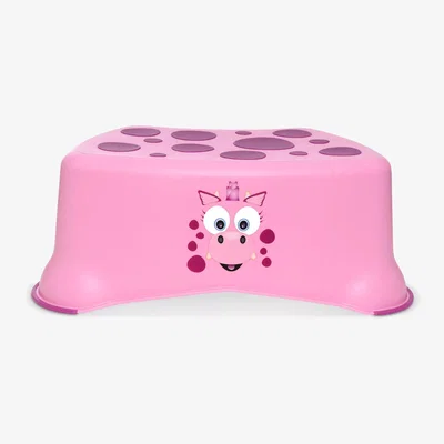 John Lewis My Carry Potty Step Stool, Pink Dragon