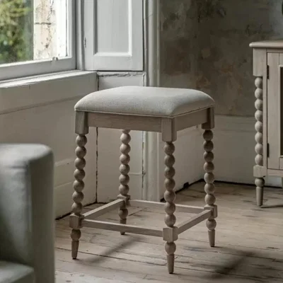 Knees Artisan Oak Bar Stool - Natural