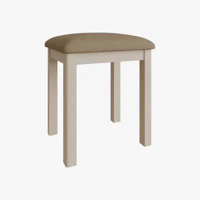 Knees Ruskin Stool  - Dove Grey
