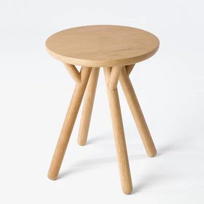 La Redoute Scarlatin Solid Oak Stool