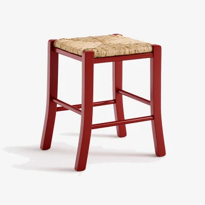 La Redoute Perrine Solid Beech Farmhouse Stool