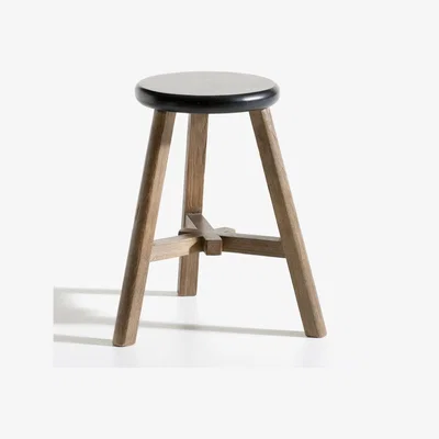 La Redoute Pogo Solid Elm Stool