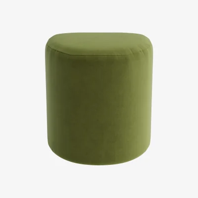 Loaf Poppet Stool (Grass Clippings Clever Velvet)