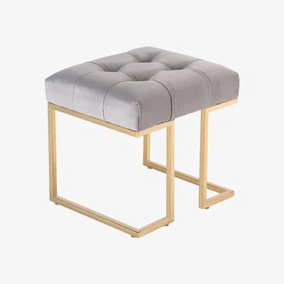 My Furniture Lorenzo Stool - Dove Grey