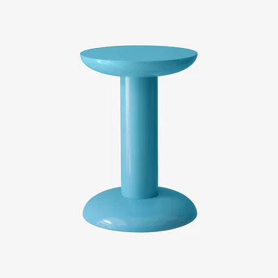 Made in Design End table Thing metal / Stool - By George Sowden / Recycled aluminium - raawii