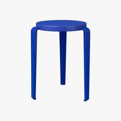 Made in Design Stackable stool Lou - TIPTOE x Klein Blue® édition limitée wood / H 45 cm - TIPTOE
