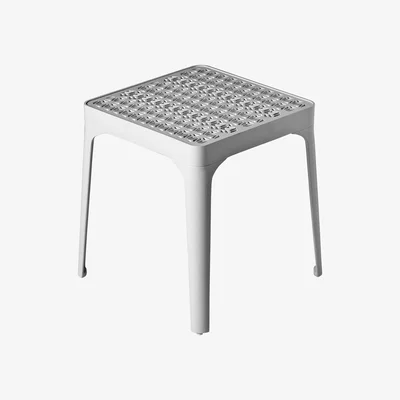Made in Design Sunrise Stool - H 45 cm by Driade White