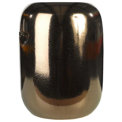 Made in Design Pill Stool - Ceramic / H 44 cm by Pols Potten Copper/Metal