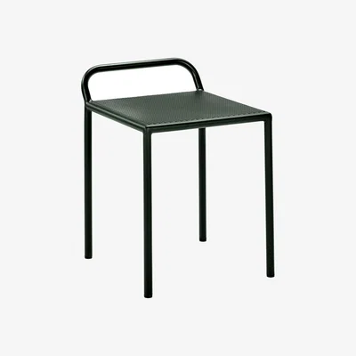 Made in Design Fontainebleau Stool metal green / Perforated steel - Serax