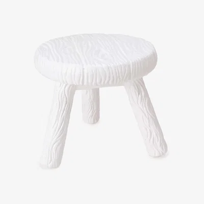 Made in Design Milk Stool - / Ø 43 x H 35 cm - Fibreglass by Seletti White