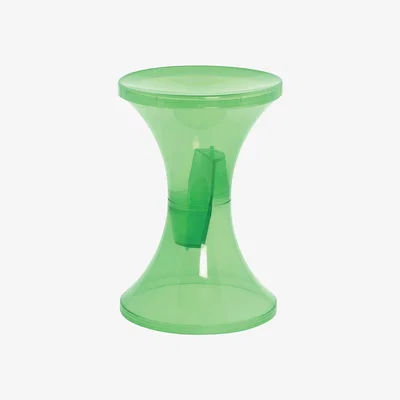 Made in Design Tam Tam Krystal Stool by Stamp Edition Green