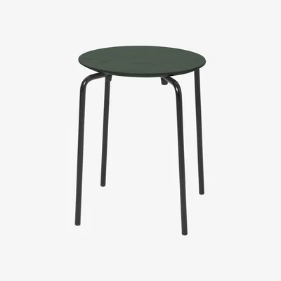 Made in Design Herman Stackable stool - / Wood & metal by Ferm Living Green