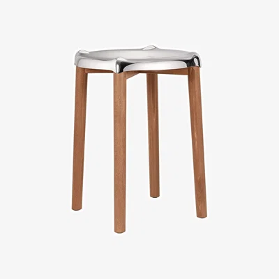 Made in Design Poêle Collection Stool metal / By Philippe Starck - H 47 cm - Alessi