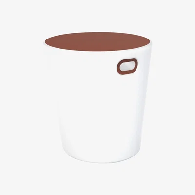 Made in Design Inouï LED Luminous low stool - / Table - Wireless / Bluetooth by Fermob Red