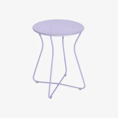 Made in Design Cocotte Stool metal purple / End table - H 45 cm - Fermob