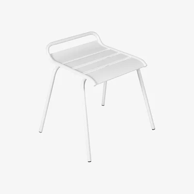 Made in Design Monceau Stackable stool - / Steel by Fermob White