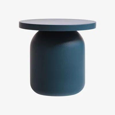 Made in Design Juju End table - Stool by Serralunga Blue