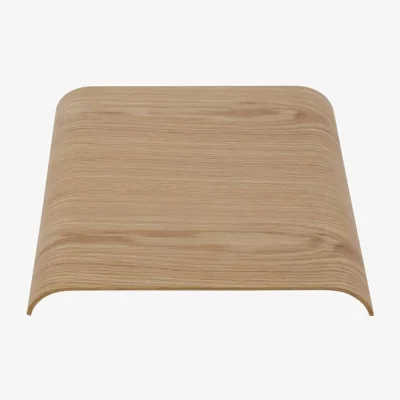 Made in Design Accessory natural wood / Curva Bench &amp; Stool Tray - 33 x 32 cm - AYTM