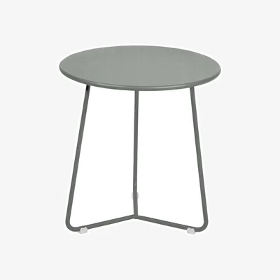 Made in Design Cocotte End table metal grey / Stool - Ø 34 x H 36 cm - Fermob